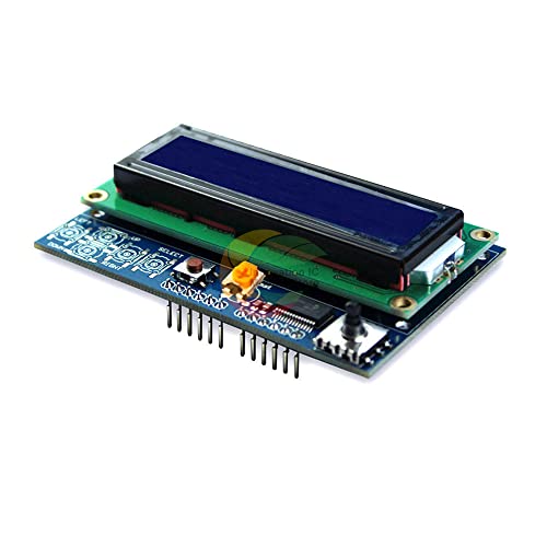 Podesiva svjetline 1602 LCD šili IIC I2C MCP23017 5 tastatura za Arduino R3 Mega pet-pumčenje Podijelite I2C autobus