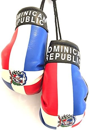 Dominikanska Republika, Santo Domingo Zastava, Boxing rukavice, Auto, Džip, Kamioni, Automobilski prozor Dominikanske zastave Boxing