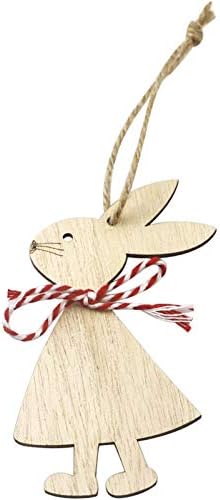 Minijaturni valentinski gnomi 1pc ukras Uskršnji drveni kućni zeko ukras privjesak zečje ukras visi božićni ukrasi središnji dio