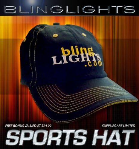 Blingightlitlight lampe za svjetlo za maglu za 03-07 Pontiac Sunfire Erebuni Kit za tijelo