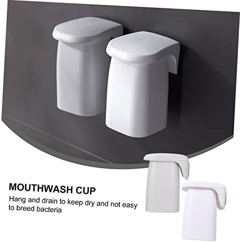 PLAFOPA 2pcs naopako za ispiranje usta za ispiranje usta toaletni toaletni set četkica za zube Kupca Besplatna pumpa za zube za zube