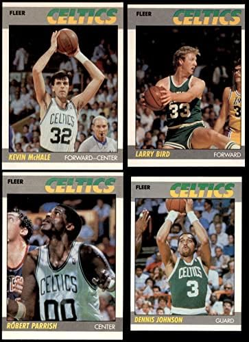 1987-88 Fleer Boston Celtics Team Set Boston Celtics Nm / Mt Celtics