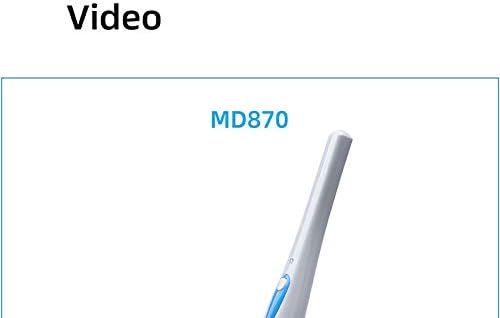 Bijeli LED MD870 Mini video izlaz Ožičena unutarnja kamera Kućna upotreba
