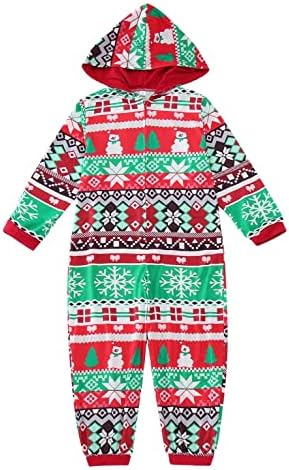 XBKPLO Family Božićne pidžame, Božićne pidžame setovi za porodičnu aparat Porodični Pajamas Podudarni set pidžama za porodicu