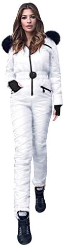 Fafan kombinezon za žene Casual modno odijelo Zipper Skisuit vanjski sportovi Casual debeli Snowboard ženske skijaške kombinezone