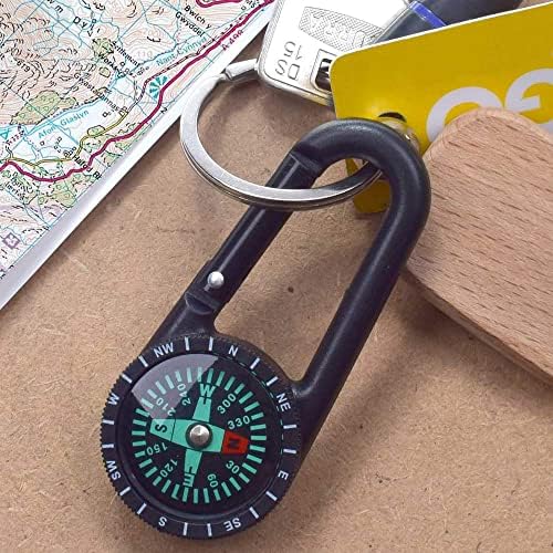 Azeeda 'muzički priključak u kutiji' Compass Keyring