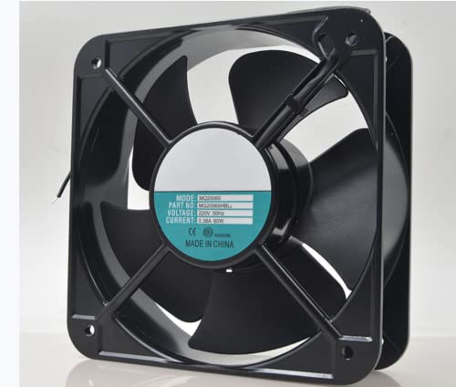 za Mq20060hbl2 220v 0.38 a 60W 200x200x60mm 2-žični ventilator za hlađenje