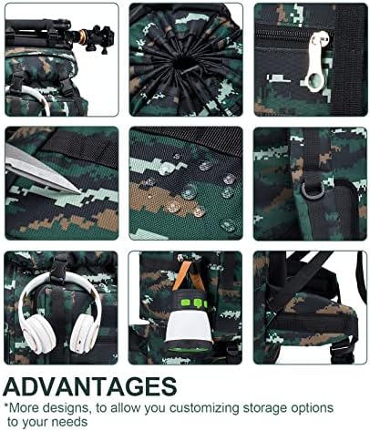 COSCOOA 100l Kampiranje planinarenje ruksak ruksak Ruksak Vojni ruksak za muškarce Bugout pješačka torba Survival Rucksack Tactical