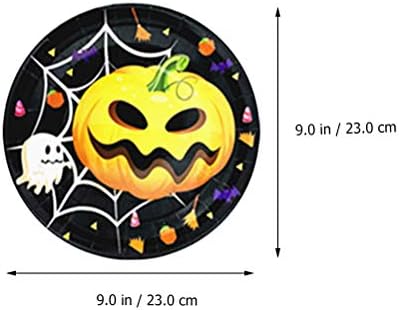 KESYOO 1 set 40 kom Halloween Theme Party Dekoracija za ukrašavanje papirskog čaša za ladicu slame Halloween kostim