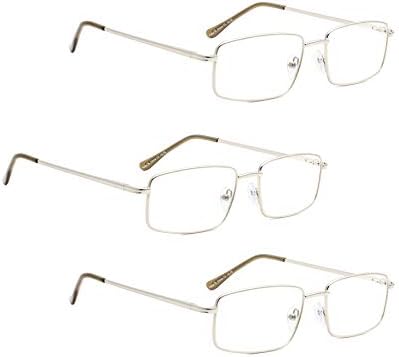 LUR 3 pakovanja metalnih naočala za čitanje + 6 pakovanja klasičnih naočala za čitanje