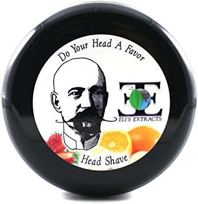 Okeanija krema za brijanje glave - w/ organsko ulje sjemena konoplje - učinite uslugu svojoj glavi - obrijajte glavu svakodnevno