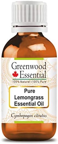 Greenwood Essential Grast Grass Esentsko ulje prirodna terapijska klasa Distilirana parom 15ml