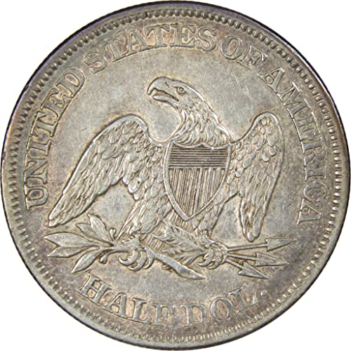 1861. godine izbora za pola dolara u polukrugu o necrtenom skutu: IPC6725