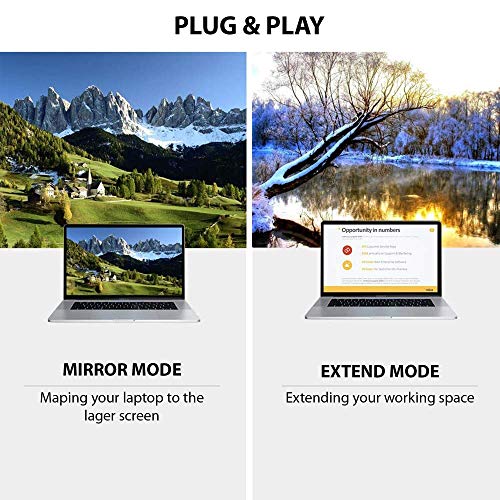 Tek Styz PRO USB-C HDMI radi za Samsung Galaxy A71 5G na 4k sa priključkom za napajanje, 6ft kablom u punom 2160p@60Hz, 6ft/2m kablom [Gray/Thunderbolt 3 kompatibilan]