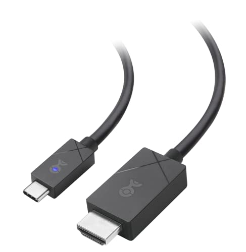 Kabelska pitanja [dizajniran za površinu] 48gbps USB-C na HDMI kabl 6 stopa / 1.8 metara podržava 4K 120Hz i 8K 60Hz HDR - Usb4, Thunderbolt