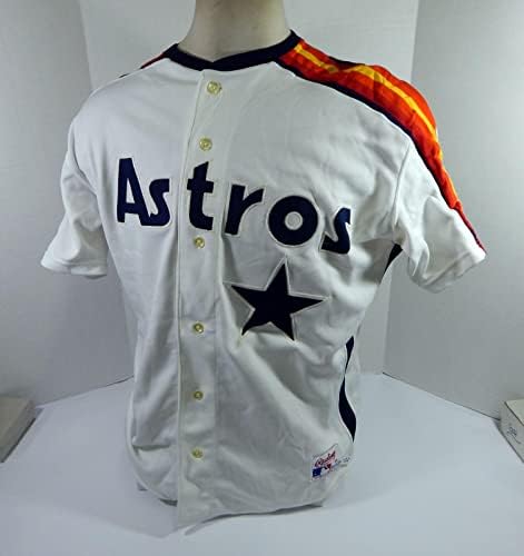1991 Houston Astros Jim Clancy # 38 Igra Polovni bijeli dres 50 DP35713 - Igra Polovni MLB dresovi