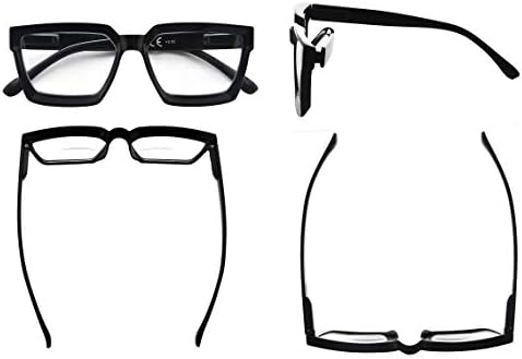 Eyekepper Bifokalne Naočare Za Čitanje Žene-Stilski Bifokalni Čitači Clear Lens Oversize Frame