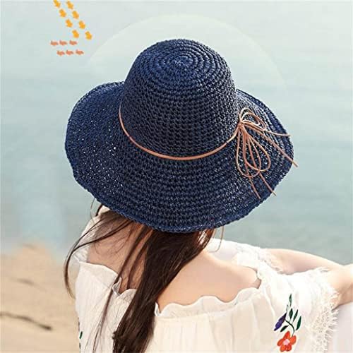ZSEDP ženski šeširi ljetni šeširi za sunce za žene Lady sklopivi luk šeširi za plažu odrasli Ženska kapa za zaštitu od sunca