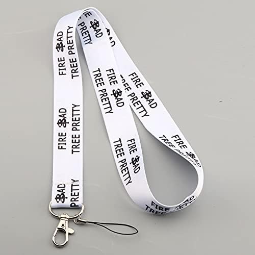 POTIYTV Lovers Lanyards Fire Bad Tree Pretty Lanyards for Fans