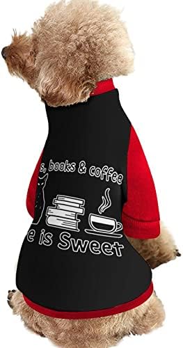 FunnyStar knjige Mačke Život je slatko štampanje kućnih ljubimaca sa pulovernim kompletom od runa za pse mačka sa dizajnom