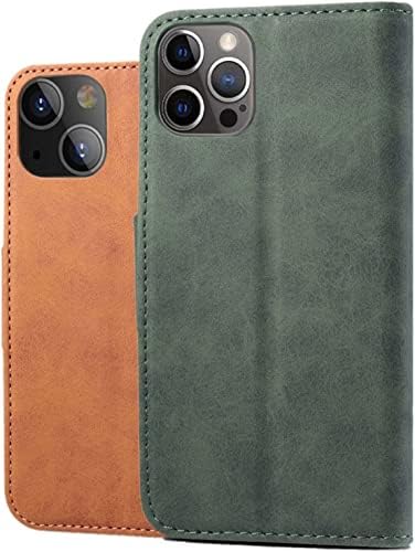 FULNES futrola za Folio telefon za novčanik od imitacije kože, Flip Shockproof poklopac za Apple iPhone 14 Pro Max Case 6,7 inča 2022