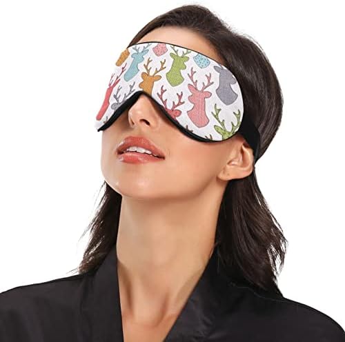 Unisex Sleep maska ​​za oči - glava-silhouette-plairana noćna maska ​​za spavanje Spavaće za spavanje