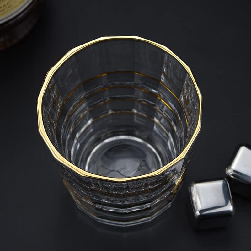 Klhhg nordijski cilindrični kristalni čaša vode za zgušnjavanje kreativnog slikarskog čaša za piće