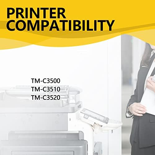 ZHANBO SJMB3500 prerađena kutija za održavanje C33s020580 kompatibilna sa štampačima serije TM-C3500 TM-C3510 TM-C3520 C3500, 1 pakovanje…