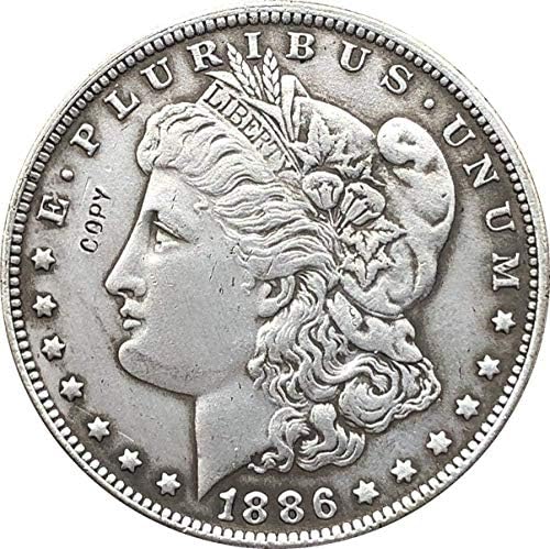 1886-O USA Morgan Dollar Coins Kopiraj za kućnu sobu Dekor uredskog ureda