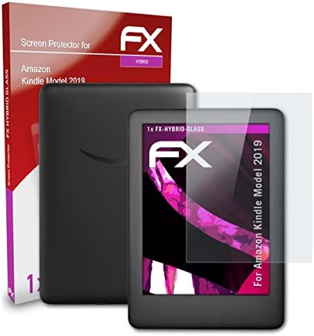 atFoliX zaštitni Film od plastičnog stakla kompatibilan sa Amazn Kindl modelom 2019 zaštita od stakla, 9h Hybrid-Glass FX zaštita