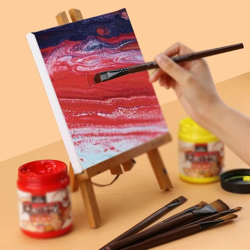 Cehsg set uljana boja Veliki četkica za olovke 6 kompleta četkice za slikanje Slikanje najlonske četke