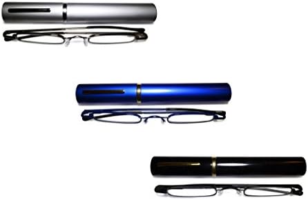 Ultra tanke i lagane džepne uniseks Mini naočare za čitanje, sa futrolom za olovku