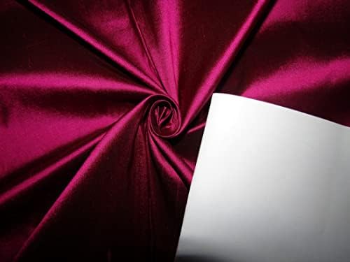 čista svilena Dupioni tkanina Indijska ružičasta X crna boja 54 široka pored dvorišta