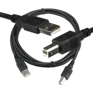 Digitmon 3 ft crni a muški do b-muški USB 2.0 brzi kabel pisača za Canon mg serija inkjet štampač MG5700 serija MG5722 MG5721 MG5720