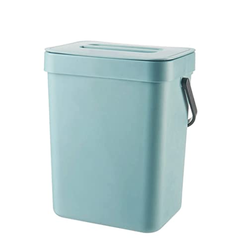 Uxzdx kanta za smeće sa poklopcem vrata kuhinjskog ormarića viseća kanta za smeće zidna kanta za smeće toaletna kutija za smeće