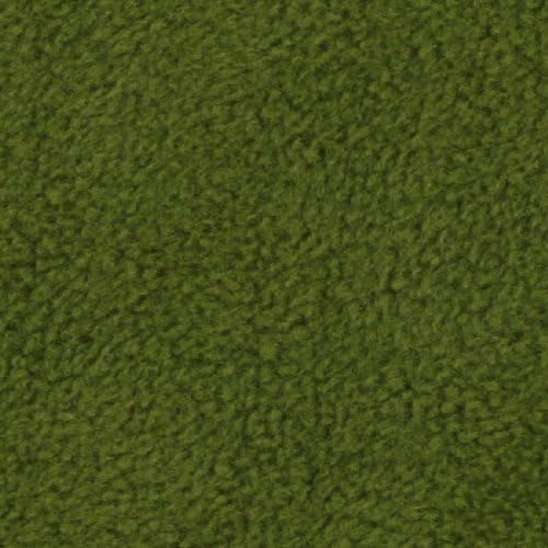 Fleece Solid Leaf Green 58 Inch Fabric by the Yard (F. E. Â [Office Product]