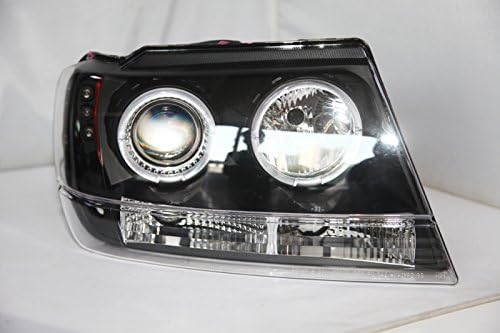 Generički za 1999-2004 godine Jeep Grand Cherokee LED ange leye lights farovi SN