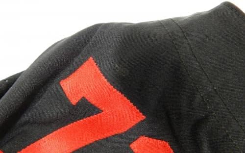San Francisco 49ers Erik Pears 71 Igra izdana Black Jersey Color Rush 8 - nepotpisana NFL igra Rabljeni dresovi