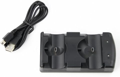 P & amp;O Dvostruka priključna stanica za punjenje USB za PS3 kontrolere PS3 Move
