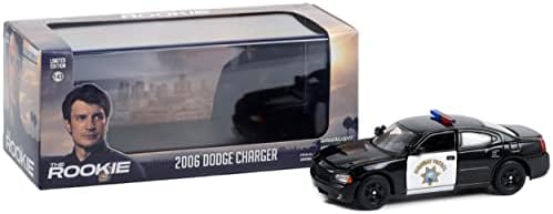 2006 punjač policija CHP Crna novajlija TV serija 1/43 Diecast Model automobila od Greenlight 86634
