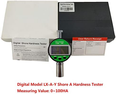 HFBTE LX-A-Y Digital Shore Merač mjerača ispitivača tvrdoće za mjerenje durometra od gumenog polizeze