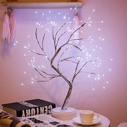 20 stolno Drvo noćno svjetlo bakrena žica, Uradi Sam umjetno svjetlo stolna lampa dekoracija za Božićni dom vjenčani poklon Festival