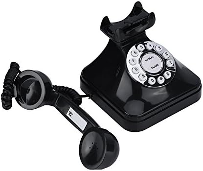 Vintage fiksni telefon Retro žičana fiksni telefonski telefonski namijenjeni zamjena za dom i uredski dekor