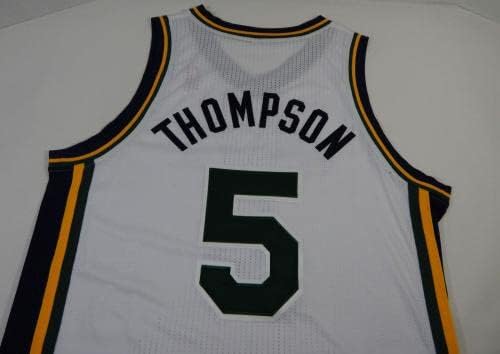 2010-11 Utah Jazz Ryan Thompson # 5 Igra Izdana bijeli dres 2xl2 DP13820 - NBA igra koja se koristi