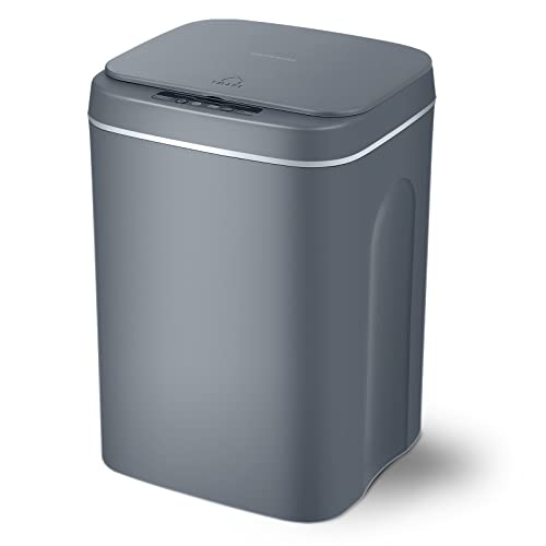 Tidyave kanta za smeće u kupaonici-automatska kuhinjska kanta za smeće od 4 galona s poklopcem, vodootporna tanka kanta za smeće u