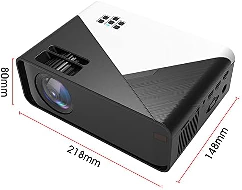 GPPZM mini projektor 3500 lumens 720p podrška 1080p LED projektor video kućni kino-kompozitor