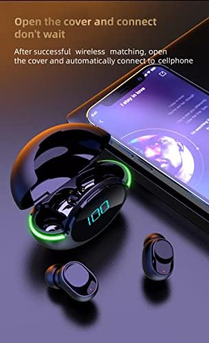 TWS slušalice HIFI stereo mini napajanje LED bežične slušalice Y80, Bluetooth slušalice za iPhone, Samsung, LG i druge mobilne telefone,