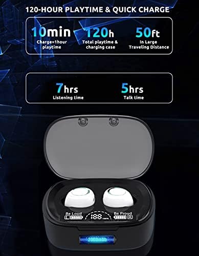 Volt Plus Tech Wireless V5.1 Pro Earbud kompatibilni sa šljiva AX II IPX3 Bluetooth dodir Vodootporna / znoj / smanjenje buke sa MIC-om