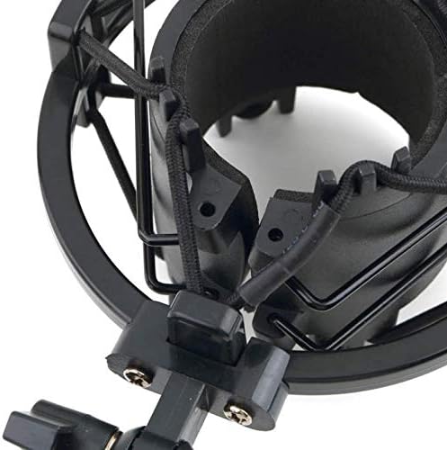 Gfdfd univerzalni 3kg podnošljivog opterećenja Mic mikrofon amortizer držač štand Radio Studio nosač za snimanje zvuka Crni Professional
