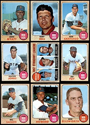 1968 Topps Boston Red Sox Team set Boston Red Sox Ex + Red Sox